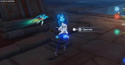 Genshin - operate the plinths