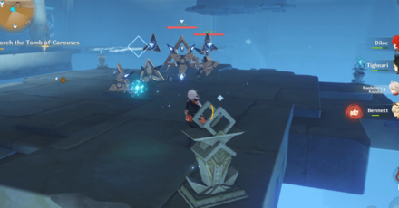 Genshin Impact - Fight or Follow the Primal Embers Back