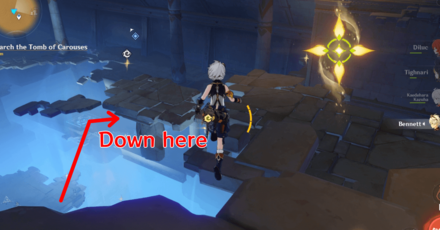 Genshin Impact - Go right from the Entrance