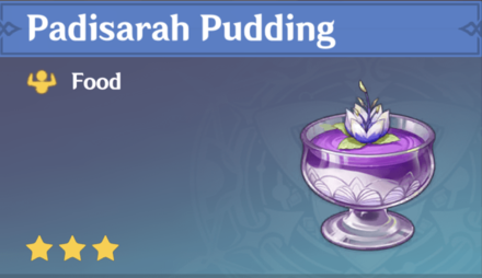 Genshin Impact - How to Get Padisarah Pudding and Effects