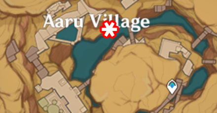 Genshin - Sumeru Desert Fishing Spot - Aaru Village