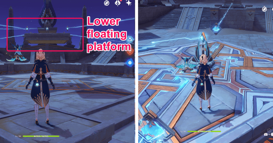 Genshin - lower floating platform