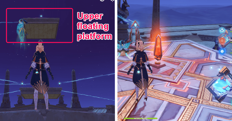 Genshin - upper floating platform