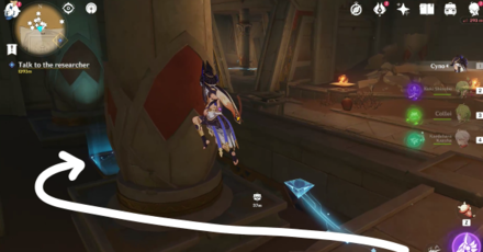 Genshin - Opet Hall Hourglass Puzzle 2