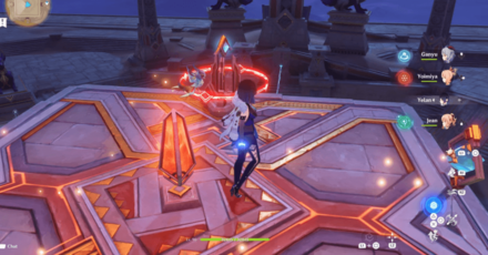 Genshin - switch the prism color to red