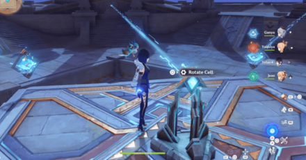 Genshin - rotate the Everlight Cell