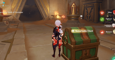 Genshin Impact - Loot Remarkable Chest