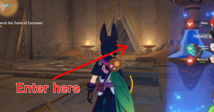 Genshin Impact - Common Chest 2 Puzzle Start