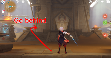 Genshin Impact - Go Behind the Huge Door