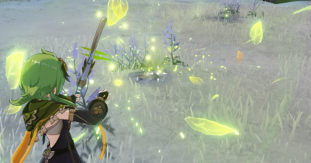 Genshin -  Gifted Rose Ballad of Days Gone By - Use Dendro on the Seeds