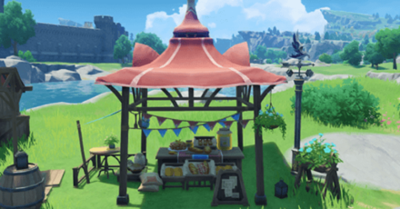 Genshin - Unlocks Furnishings for the Charity Stall