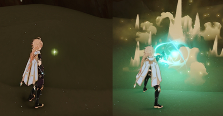 Genshin Impact - Loose Sand Piles