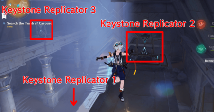 Genshin Impact - Keystone Replicators on top Exquisite Chest 1