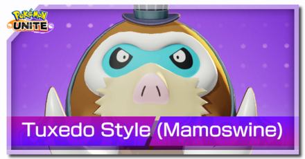 Pokemon UNITE - Tuxedo Style Mamoswine Banner