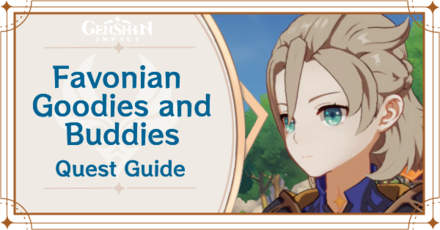 Genshin Impact - Favonian Goodies and Buddies Quest Guide