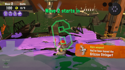 Splatoon 3 - Grizzco Stringer