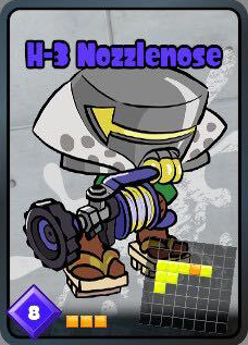 H-3 Nozzlenose Splatoon 3