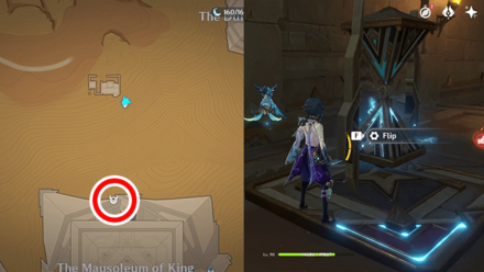 Genshin - Primal Sandglass 4 Map Location