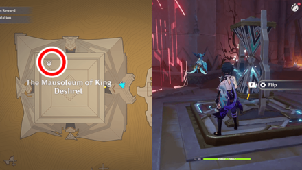 Genshin - Primal Sandglass 5 Map Location