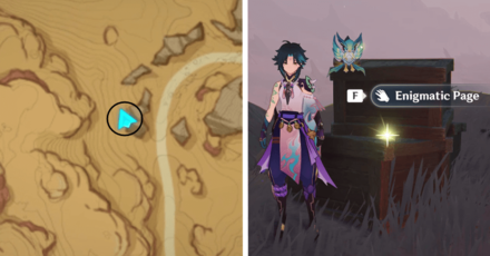 Genshin Impact - Torn Page Locations in Sumeru Desert - A Thousand Nights (IV) - 1