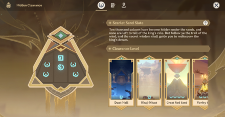 Genshin - Scarlet Sand Slate