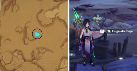 Genshin Impact - Torn Page Locations in Sumeru Desert - A Thousand Nights (IV) - 2