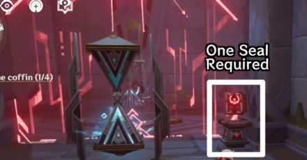 Genshin - Plinths of the Sacred Rites With One Seal