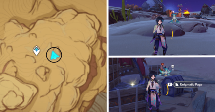 Genshin Impact - Torn Page Locations in Sumeru Desert - A Thousand Nights (IV) - 8