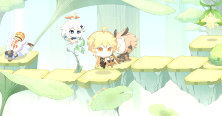 Genshin - Step on a Hilichurl Tile