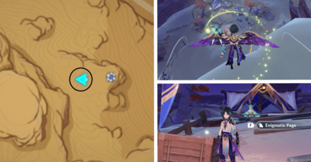 Genshin Impact - Torn Page Locations in Sumeru Desert - A Thousand Nights (IV) - 9