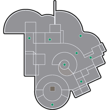 Splatoon 3 - Sockeye Salmon Station Normal Map