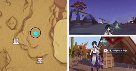 Genshin Impact - Torn Page Locations in Sumeru Desert - A Thousand Nights (V) - 4