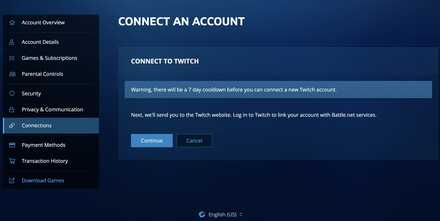 Follow The Instruction Battle.net Twitch Connection