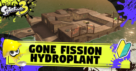 Splatoon 3 - Gone Fission Hydroplant Salmon Run Stage Map