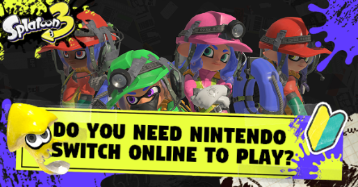 Do you need nintendo 2024 online for splatoon 2