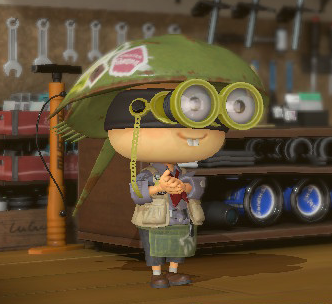 Splatoon 3 - Sheldon Closeup Shot