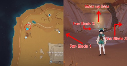 Genshin Impact - Large Fan Blade 8