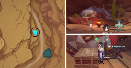 Genshin Impact - Torn Page Locations in Sumeru Desert - A Thousand Nights (VI) - 8