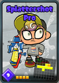 Splattershot Pro Splatoon 3