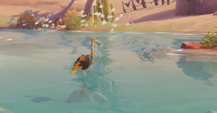 Genshin - Sacred Ibis Location - Dune of Carouses