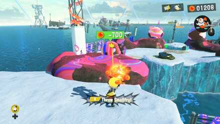 only remove fuzzy ooze that blocks your path