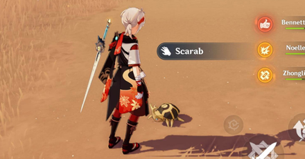 Genshin - Scarab 12 Location