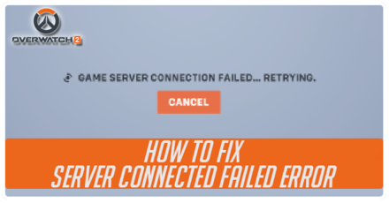 Game server connection failed overwatch решение