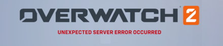 unexpected server error Overwatch 2