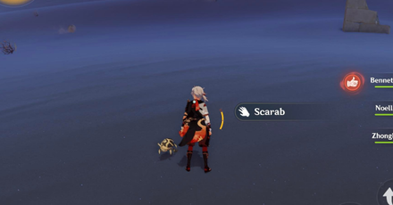 Genshin - Scarab 49 Location