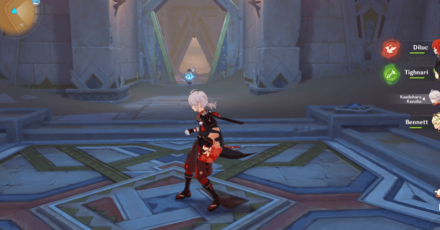 Genshin Impact - Ride Elevator going back to the Starting Point