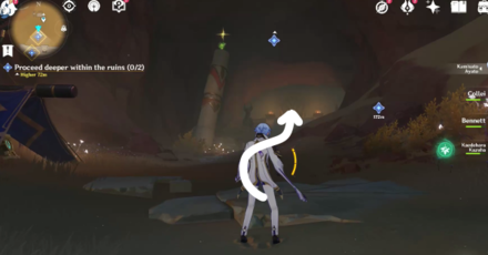Genshin - Proceed Deeper Within the Ruins I - Step 1