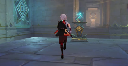 Genshin Impact The Dune of Elusion South Ruin First Floor Puzzle 1