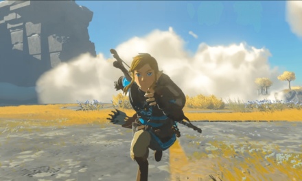 Zelda TotK - Link Dashing