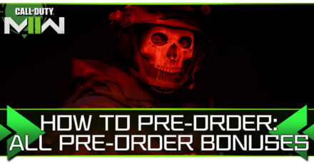 Call of Duty: Ghosts pre-order options